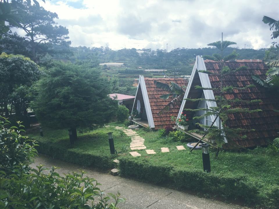 ダラット Vanda Garden Hillホステル エクステリア 写真