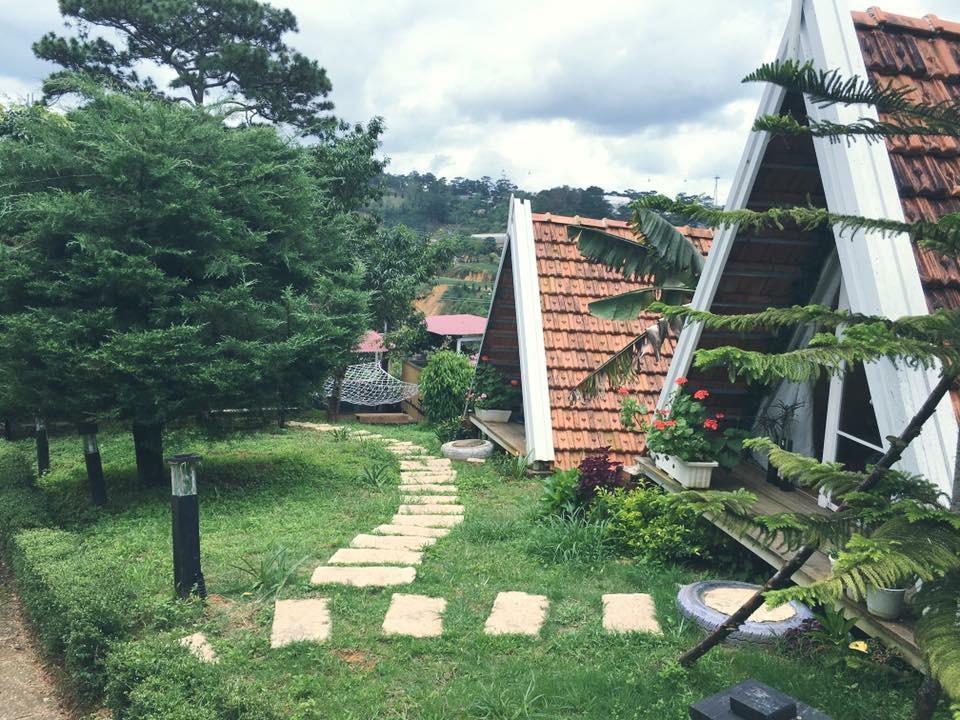 ダラット Vanda Garden Hillホステル エクステリア 写真